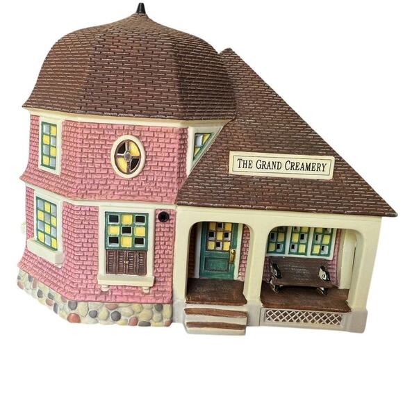 Vintage Department 56 Seasons Bay The Grand Creamery Retired 1998 - Picture 1 of 7